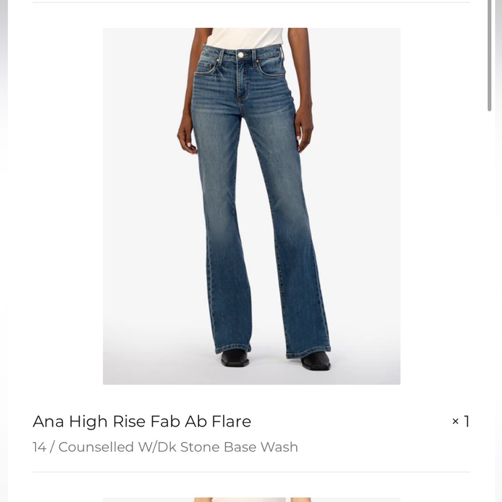 Kut from the kloth flare jeans